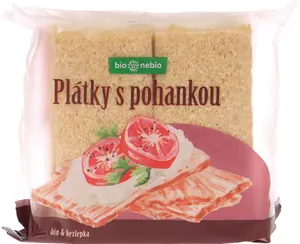 bio*nebio Plátky křupavé s pohankou 100 g BIO